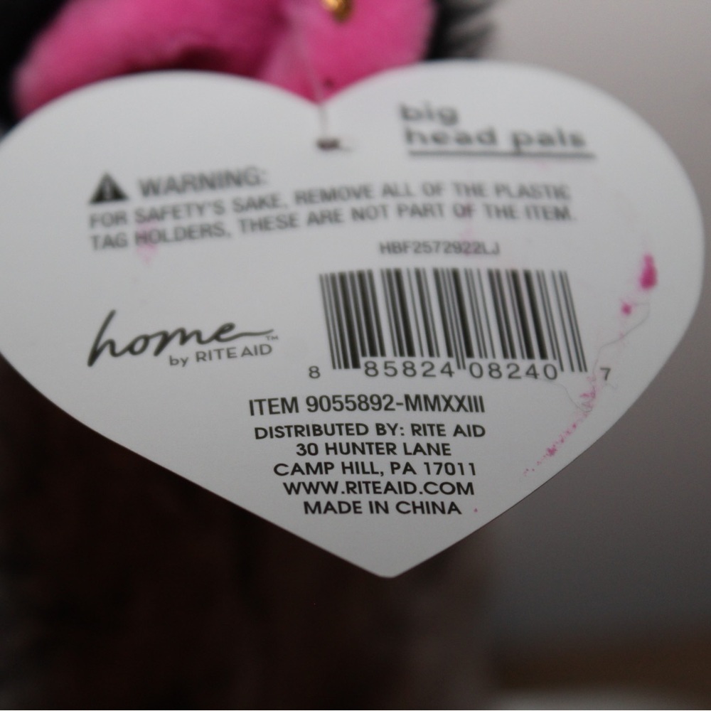 Homerbest Cat Stuffed Animal Big Head Pals NWT - Picture 4 of 7